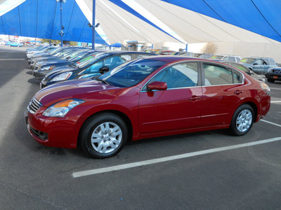 nissan altima 2009 red sedan gasoline 4 cylinders front wheel drive automatic 79936