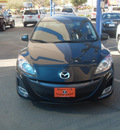 mazda mazda3 2010 black hatchback gasoline 4 cylinders front wheel drive automatic 79936