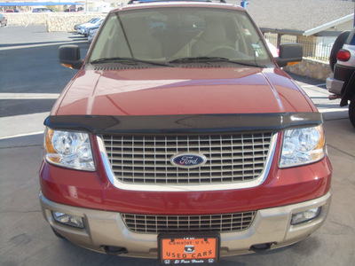 ford expedition 2004 red suv eddie bauer gasoline 8 cylinders 4 wheel drive automatic 79936