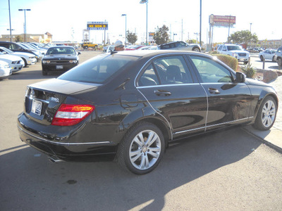 mercedes benz c300 2009 black sedan gasoline 6 cylinders rear wheel drive automatic 79925