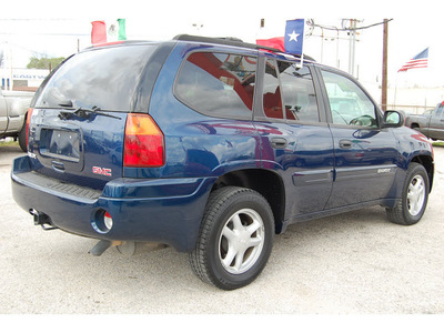 gmc envoy 2004 blue suv sle gasoline 6 cylinders rear wheel drive automatic 77020
