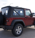 jeep wrangler 2012 red suv rubicon gasoline 6 cylinders 4 wheel drive automatic 76011