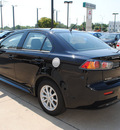 mitsubishi lancer 2012 black sedan es gasoline 4 cylinders front wheel drive automatic with overdrive 75062