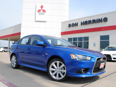 mitsubishi lancer 2012 blue sedan gt gasoline 4 cylinders front wheel drive automatic with overdrive 75062