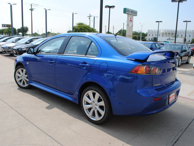 mitsubishi lancer 2012 blue sedan gt gasoline 4 cylinders front wheel drive automatic with overdrive 75062