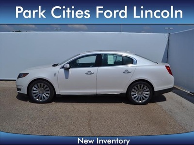 lincoln mks 2013 white sedan gasoline 6 cylinders front wheel drive 6 speed automatic 75235