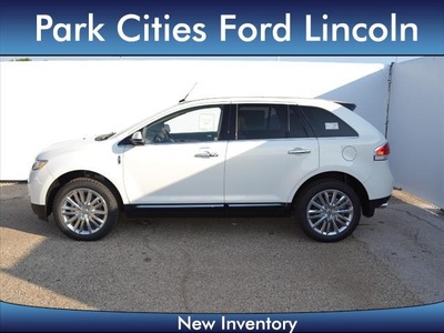 lincoln mkx 2013 beige suv gasoline 6 cylinders front wheel drive 6 speed automatic 75235