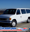 ford e series wagon 2007 white van e 350 sd xlt gasoline 8 cylinders rear wheel drive automatic 62708