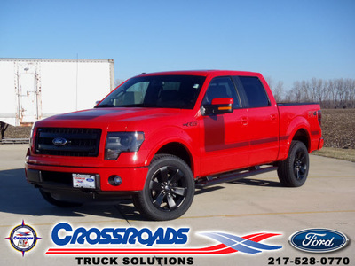 ford f 150 2013 red fx4 gasoline 6 cylinders 4 wheel drive automatic 62708