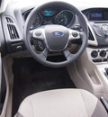 ford focus 2012 lt  blue sedan se flex fuel 4 cylinders front wheel drive automatic 76234