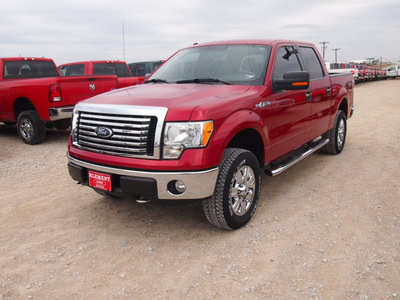 ford f 150 2010 red xlt gasoline 8 cylinders 4 wheel drive automatic 76234