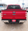 ford f 150 2010 red xlt gasoline 8 cylinders 4 wheel drive automatic 76234