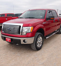 ford f 150 2010 red xlt gasoline 8 cylinders 4 wheel drive automatic 76234