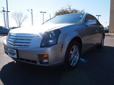 cadillac cts 2007 silver sedan 6 cylinders automatic 75075