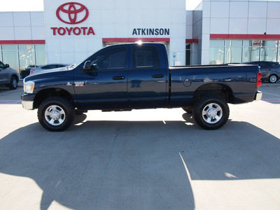 dodge ram 2500 2007 blue slt diesel 6 cylinders 4 wheel drive automatic with overdrive 77864