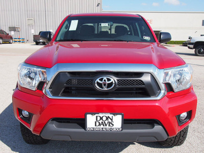toyota tacoma 2013 barcelona red prerunner v6 gasoline 6 cylinders 2 wheel drive automatic 76011