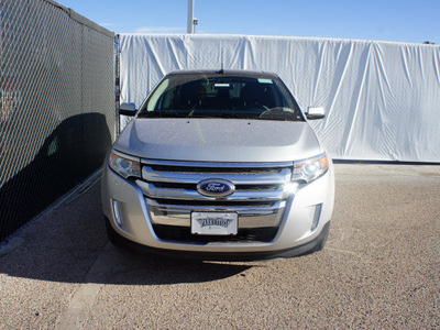 ford edge 2013 silver limited gasoline 6 cylinders front wheel drive automatic 75235