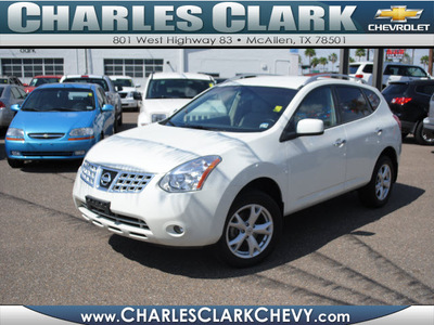 nissan rogue 2010 white suv sl gasoline 4 cylinders front wheel drive automatic 78501
