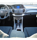 honda accord 2013 silver sedan lx gasoline 4 cylinders front wheel drive automatic 77025