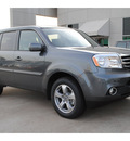 honda pilot 2013 dk  gray suv ex l gasoline 6 cylinders front wheel drive 5 speed automatic 77025