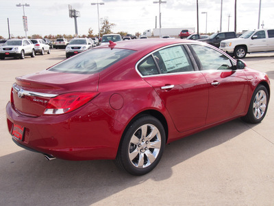 buick regal 2013 crystl red tintcsh sedan premium 1 gasoline 4 cylinders front wheel drive automatic 77521