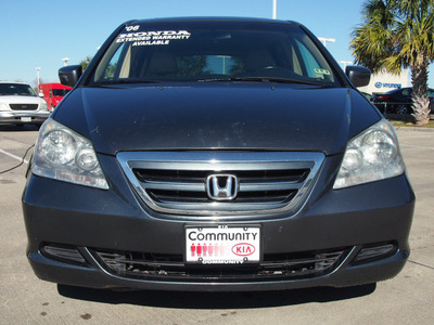 honda odyssey 2006 blue van ex l gasoline 6 cylinders front wheel drive 5 speed automatic 77521