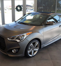 hyundai veloster turbo 2013 gray coupe gasoline 4 cylinders front wheel drive automatic 76087