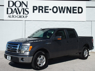 ford f 150 2009 dk  gray xlt gasoline 8 cylinders 2 wheel drive automatic 76011