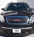 gmc acadia 2008 black suv sle 1 gasoline 6 cylinders front wheel drive automatic 76011