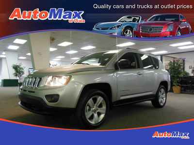 jeep compass 2012 white suv sport gasoline 4 cylinders 2 wheel drive automatic 34474
