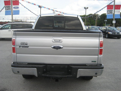 ford f 150 2010 silver lariat 8 cylinders automatic 62863