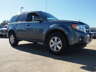 ford escape 2012 blue suv limited flex fuel 6 cylinders front wheel drive automatic 77505