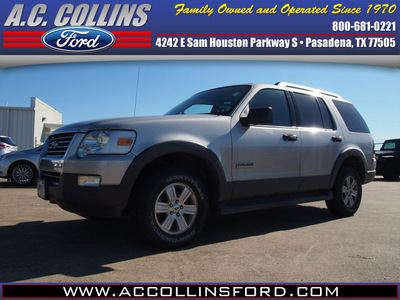 ford explorer 2006 gray suv xlt gasoline 6 cylinders rear wheel drive automatic 77505