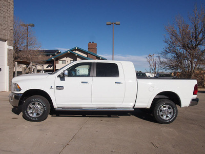 ram 3500 2012 bright white clear laramie longhorn 6 cylinders automatic 80301