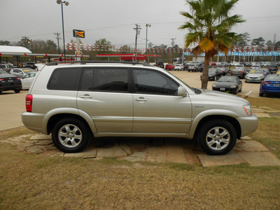 toyota highlander 2003 silver suv limited gasoline 6 cylinders front wheel drive automatic 75901