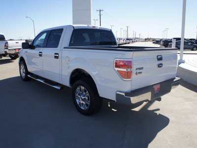 ford f 150 2010 white xlt gasoline 8 cylinders 2 wheel drive automatic 75110