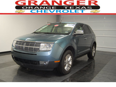 lincoln mkx 2010 lt  blue suv gasoline 6 cylinders front wheel drive automatic with overdrive 77630