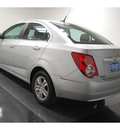 chevrolet sonic 2012 silver sedan lt gasoline 4 cylinders front wheel drive automatic with overdrive 77630