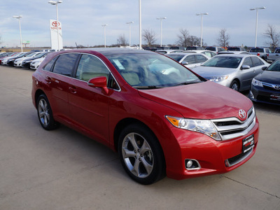 toyota venza 2013 red le gasoline 6 cylinders front wheel drive automatic 76049