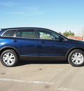 mazda cx 9 2011 dk  blue suv touring 6 cylinders shiftable automatic 80504