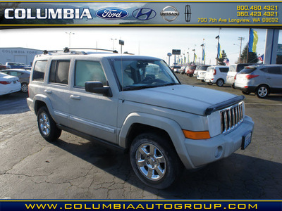 jeep commander 2007 gray suv limited flex fuel 8 cylinders 4 wheel drive automatic 98632