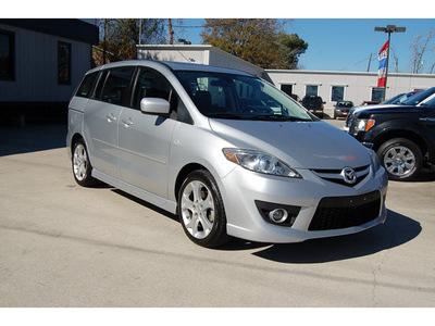 mazda mazda5 2008 silver van grand touring gasoline 4 cylinders front wheel drive automatic with overdrive 77706