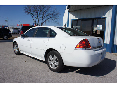 chevrolet impala 2011 white sedan lt fleet flex fuel 6 cylinders front wheel drive automatic 76541