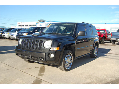 jeep patriot 2008 black suv sport gasoline 4 cylinders 4 wheel drive automatic with overdrive 77627