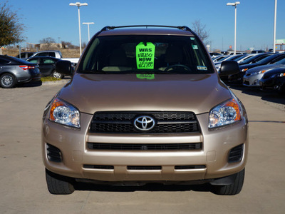 toyota rav4 2009 gold suv gasoline 4 cylinders front wheel drive automatic 76049