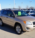 toyota rav4 2009 gold suv gasoline 4 cylinders front wheel drive automatic 76049