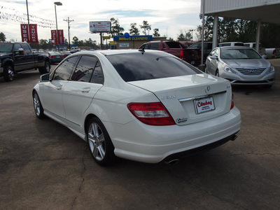 mercedes benz c class 2010 white sedan c300 4matic luxury gasoline 6 cylinders all whee drive automatic 77657