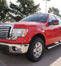 ford f 150 2012 red xlt flex fuel 8 cylinders 2 wheel drive automatic 76011