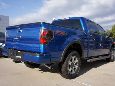 ford f 150 2012 blue fx4 gasoline 6 cylinders 4 wheel drive automatic 76011