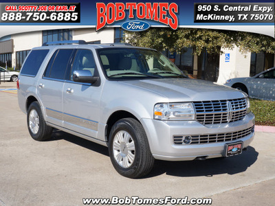 lincoln navigator 2010 silver suv flex fuel 8 cylinders 4 wheel drive automatic 75070